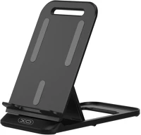 Univerzális TF6920680879045 Xo c73 - asztali összecsukható telefontartó állvány -  - fekete kép