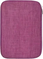 Univerzális TM0037925 Táska digitális kiegészítőkhöz, cipzáras - lila kép