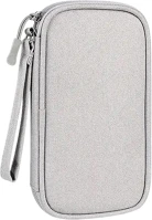 Univerzális TM0038171 Két rekeszes táska digitális kiegészítőkhöz, cipzáras - szürke kép