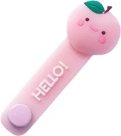 Univerzális TM0040217 Barack figurás kábelrendező, pink szilikon, patentos kép