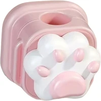 Univerzális TM0040294 Mancs figurás, mágneses kábelrendező, púderpink, ragasztható kép