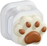 Univerzális TM0040295 Mancs figurás, mágneses kábelrendező, fehér/barna, ragasztható kép