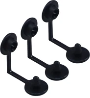 Univerzális TM0040539 Műanyag záróklipsz - fekete (3db) kép