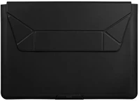 Univerzális UNIQ-OSLO(14)-JETBLACK Uniq oslo laptop táska kihajtható kártyatartóval, ( max 14