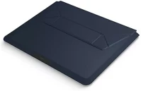 Univerzális UNIQ-OSLO(14)-NAVYBLUE Uniq oslo laptop táska kihajtható kártyatartóval, ( max 14