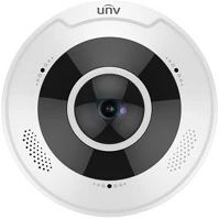 Uniview IPC868ER-VF18-B Pro 4k (12mp) halszem dómkamera, 1.8mm fix objektívvel, mikrofonnal és hangszóróval kép