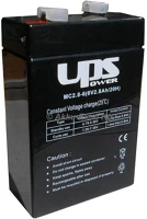 Ups power MC2.8-6 6v 2.8ah ólom akkumulátor zselés gondozásmentes kép