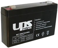 Ups power MC7-6 6v 7ah zselés ólom akkumulátor gondozásmentes kép