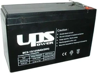 Ups power MC9-12 12v 9ah zselés ólom akkumulátor gondozásmentes kép