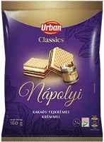 Urban 14.02747 Töltött ostya  classic kakaós-tejkrémes 160 g kép