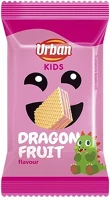 Urban 14.02754 Töltött ostya  kids sárkánygyümölcsös szelet 20 g kép