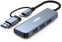 Urban factory COR_UFMHC35 Usb elosztó-hub, 4xusb-a 3.2,  