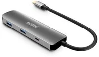 Urban factory COR_UFMHC40 Usb elosztó-hub, usb-c/usb 3.0/hdmi, kép
