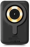 Urban factory COR_UFMWP10UF Mágneses powerbank, vezeték nélküli, 10k mah, szénfekete kép