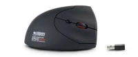 Urban factory EMR20UF-N Ergo next ergonomic vertical wireless mouse black kép