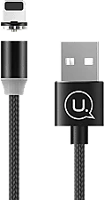 Usams SJ292USB01 Mágneses lightning töltőkábel, fekete, 1299126 kép