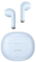 Usams BHUYO03 Rhymbo bluetooth fülhallgató sztereo v5.3, zajszűrő + töltőtok, világoskék kép