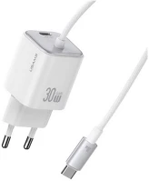 Usams CC264TC02 Cc264 jc mini 30w univerzális hálózati töltő adapter fehér kép