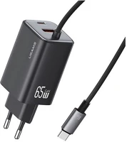Usams CC266TC01 Cc266 jc 66w univerzális hálózati töltő adapter fekete kép