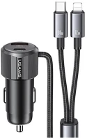 Usams CC287CC01 Cc287 66w univerzális autós töltő adapter fekete kép