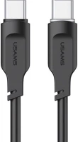 Usams SJ567USB01 Usb type-c töltő- és adatkábel, usb type-c, 120 cm, 100w, led kijelzővel kép