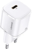 Usams T36 / CC124 Hálózati töltő adapter, 20w, usb type-c aljzat, gyorstöltés, pd, gan kép