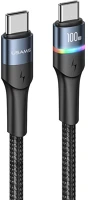 Usams US-SJ537 Usb type-c töltő- és adatkábel, usb type-c, 120 cm, 5000 ma, 100w kép