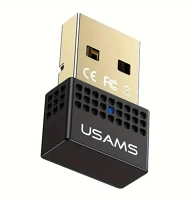 Usams US-ZB285 Bluetooth adapter (usb, v5.3) fekete kép