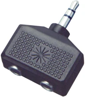 Use AC 16 audióátalakító, elosztó, 3,5mm sztereó dugó, 2 x 3,5mm sztereó aljzat kép