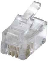 Use bliszter 6P4C, RJ11 Home ts 13x telefondugó, 6p4c, rj11 kép