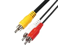 Use bliszter A_4-3X Audió kábel, 3 rca dugó-3 rca dugó, 3 m kép