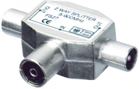 Use bliszter FS_27X Home fs 27x koax elosztó, 1 aljzat - 2 dugó, fém kép