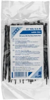 Use CT 100/2,5/B kábelkötegelő, 2,5 mm széles, 100 mm hosszú, 50 db, fekete kép