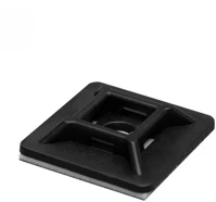 Use CTT_19BK Kábelkötegelő talp 50db 19,5x19,5mm, fekete kép