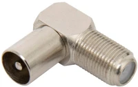 Use FF_18P Home FF 18P csatlakozó átalakító, koax dugó-F aljzat, fém, csavarható kép