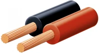 Use KL 0,5 hangszóróvezeték, piros-fekete, 2 x 0,5 mm2, 0,1 mm elemi szál, 100 m/ kép