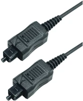 Use OPK 2/1,5 Home opk 2/1,5 optikai kábel, 2 toslink dugó, porvédő sapka, 1,5m kép