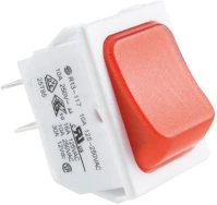 Use STV 101 Home stv 101 világítós billenőkapcsoló, 250v, 2ák, piros kép