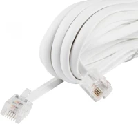 Use T_5-10_WH Home T 5-10/WH telefoncsatlakozó kábel, 6P/4C (RJ 11), dugó - dugó kép