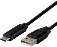 Use USB_A_C-1 Usb-c töltőkábel, 1m, fekete kép