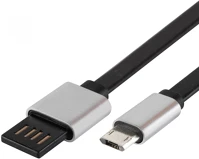 Use USBF 2 töltőkábel, 2 oldalú, fordítható, USB-A dugó, microUSB-B dugó, 2m, 2 kép