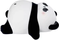 Utángyártott 101165 Art deco álmos panda alakú éjjeli lámpa, usb, 1200mah, fehér kép