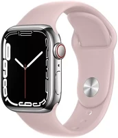 Utángyártott 103289 Forcell f-design fa01 apple watch 42/44/45/49mm szíj, világosrózsaszín kép