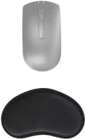 Utángyártott 105237 Ergonomikus / zselés egérpad csuklótámasszal, 130x78x25mm, fekete kép