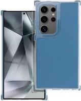 Utángyártott 105746 Matrix samsung galaxy s25 hátlap tok kameravédő peremmel, kék (matt) kép