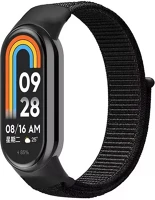 Utángyártott 108024 Xiaomi mi smart band 8, textíl pótszíj, nylon, tépőzáras, állítható kép