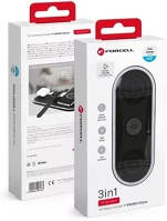Utángyártott 15W GYORSÖLTÉSSEL, FEKETE Forcell f-energy ellipse 3in1 vezeték nélküli töltőpad kép