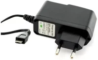 Utángyártott 3309 Univerzális hálózati töltő microusb, 2000mah fekete kép