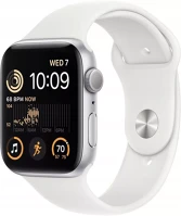 Utángyártott 59871 Bemutató készülék, apple watch se (v2) okosóra, 44mm, ezüst alumínium kép