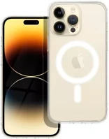 Utángyártott 69764 Magsafe szilikon tok apple iphone 14 pro max, átlátszó kép